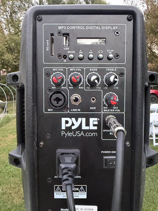 Dual Bluetooth Pyle Speakers